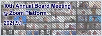 10th Annual Board Meeting @ Zoom Platform