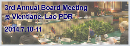 3rd Annual Board Meeting @ Vientiane, Lao PDR