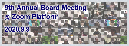 9th Annual Board Meeting @ Zoom Platform